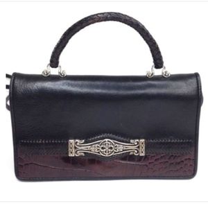 Brighton Leather Organizer Crossbody J-336